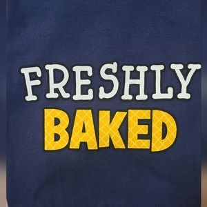 Ben & Jerry's Freshly Baked 4/20 Navy T-Shirt Size Medium